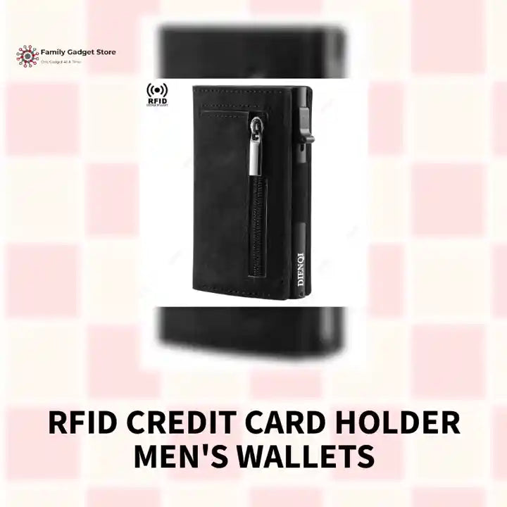 Rfid Credit Card Holder Men's Wallets by@Outfy