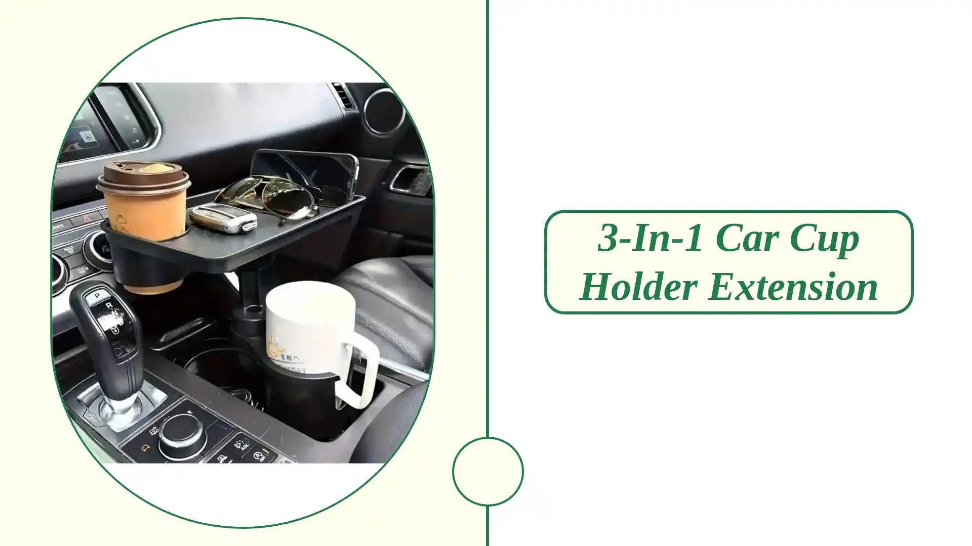 3-In-1 Car Cup Holder Extension by@Outfy