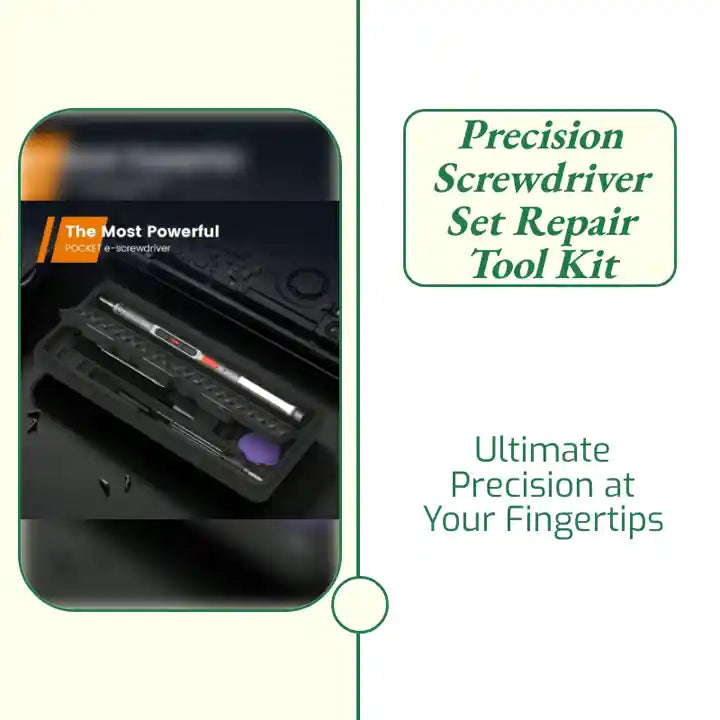Precision Screwdriver Set Repair Tool Kit by@Outfy