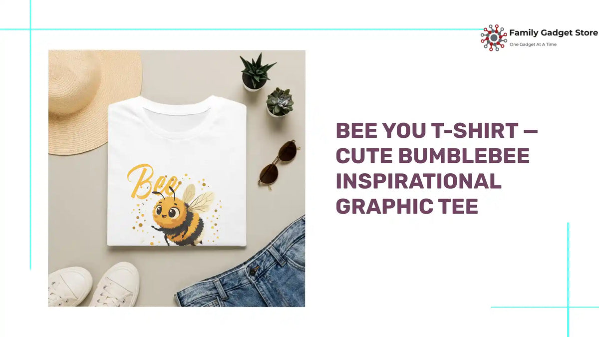 Bee You T-Shirt &mdash; Cute Bumblebee Inspirational Graphic Tee by@Outfy