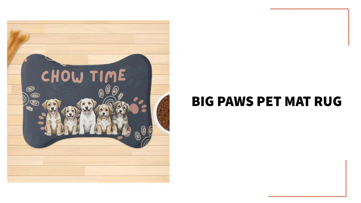 Big Paws Pet Mat Rug by@Outfy