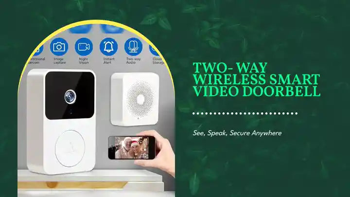 Two- way Wireless Smart Video Doorbell by@Outfy