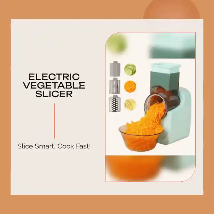 Electric Vegetable Slicer by@Outfy