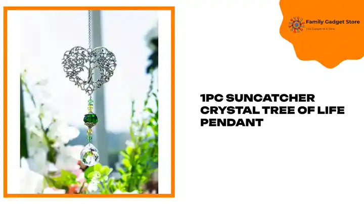 1pc Suncatcher Crystal Tree of Life Pendant by@Outfy