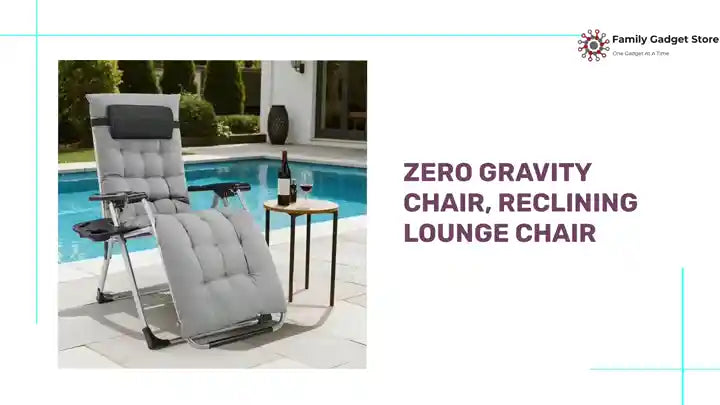 Zero Gravity Chair, Reclining Lounge Chair by@Outfy