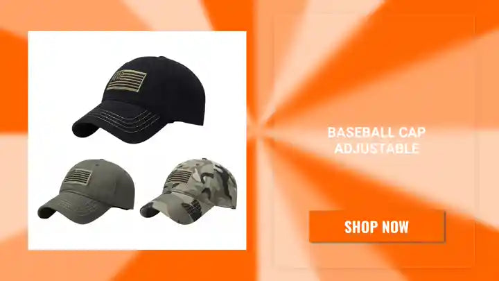 Baseball Cap Adjustable by@Outfy