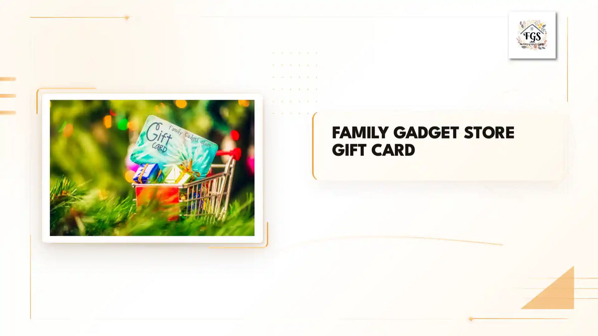 Family Gadget Store Gift Card by@Outfy