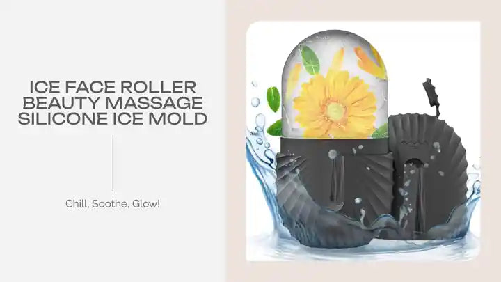 Ice Face Roller Beauty Massage Silicone Ice Mold by@Outfy