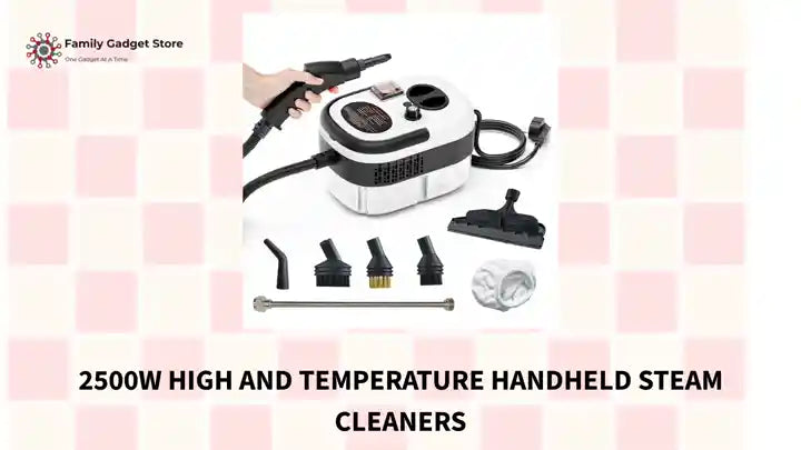 2500W High and Temperature Handheld Steam Cleaners by@Outfy