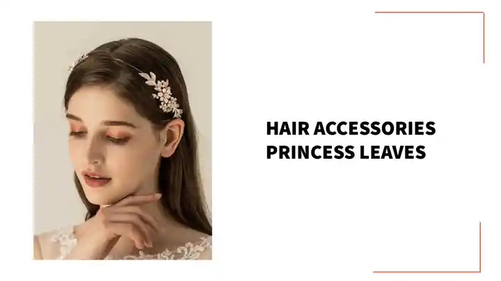 Hair accessories Princess Leaves by@Outfy
