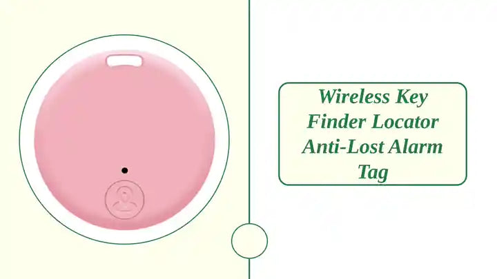 Wireless Key Finder Locator Anti-Lost Alarm Tag by@Outfy