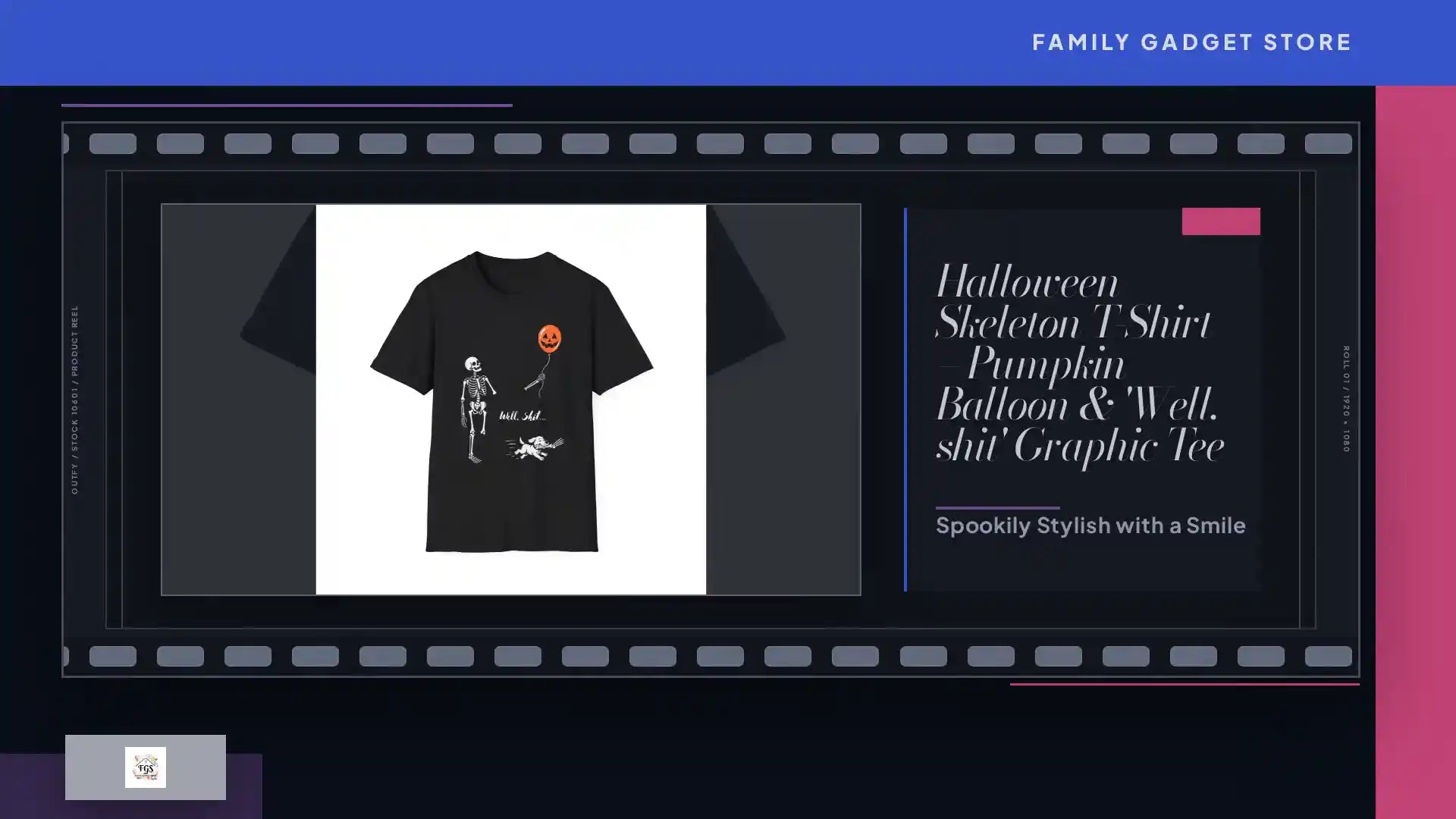 Halloween Skeleton T-Shirt &ndash; Pumpkin Balloon & 'Well. shit' Graphic Tee by@Outfy