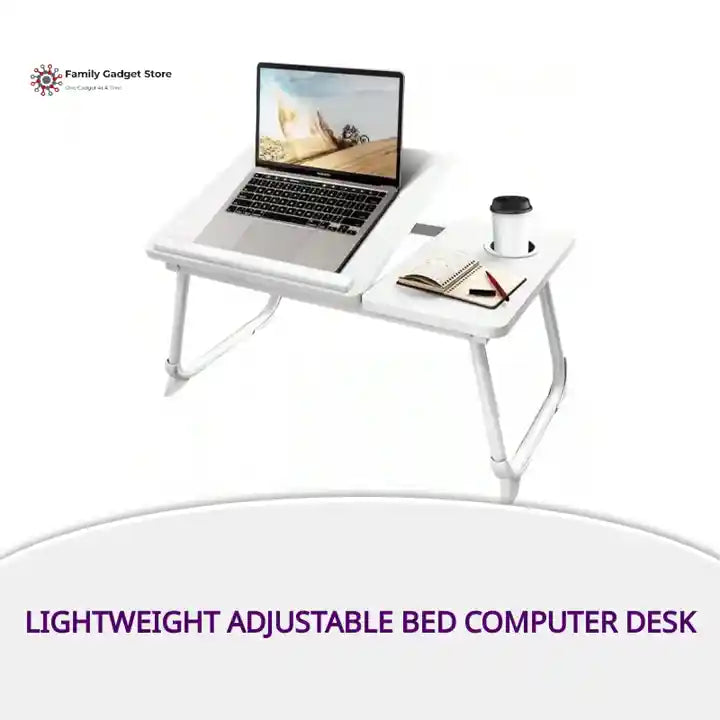 Lightweight Adjustable Bed Computer Desk by@Outfy