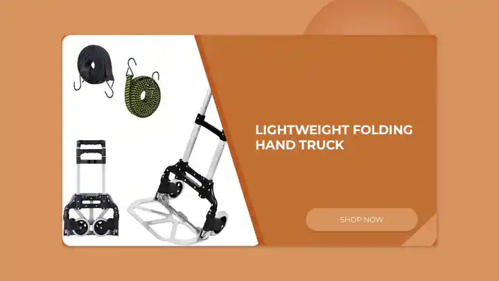 Lightweight Folding Hand Truck by@Outfy