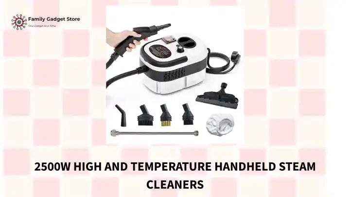 2500W High and Temperature Handheld Steam Cleaners by@Outfy